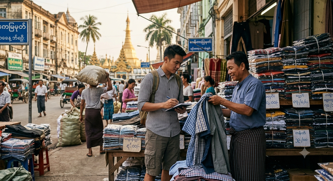 Men’s Wholesale Clothing in Yangon: How Smart Retailers Source for Profit in Myanmar
